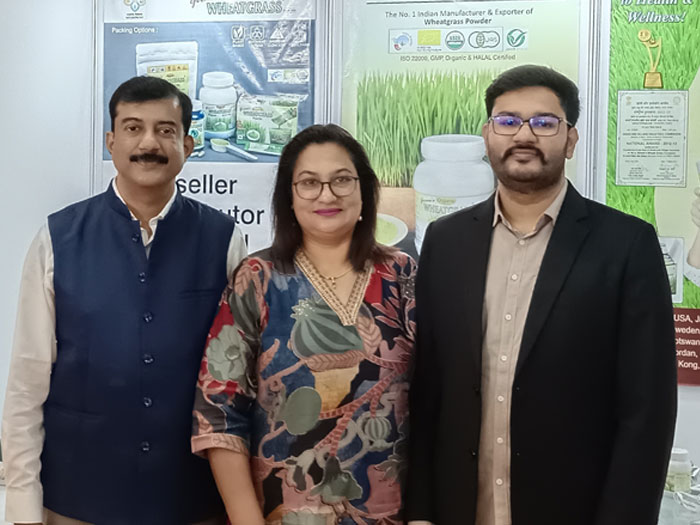 
Ms. Payal, Chandra Babu & Rajendran in BioFach, Kerala