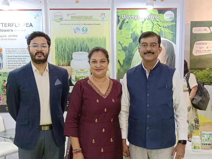 
Ms. Payal, Chandra Babu & Rajendran in BioFach, Kerala